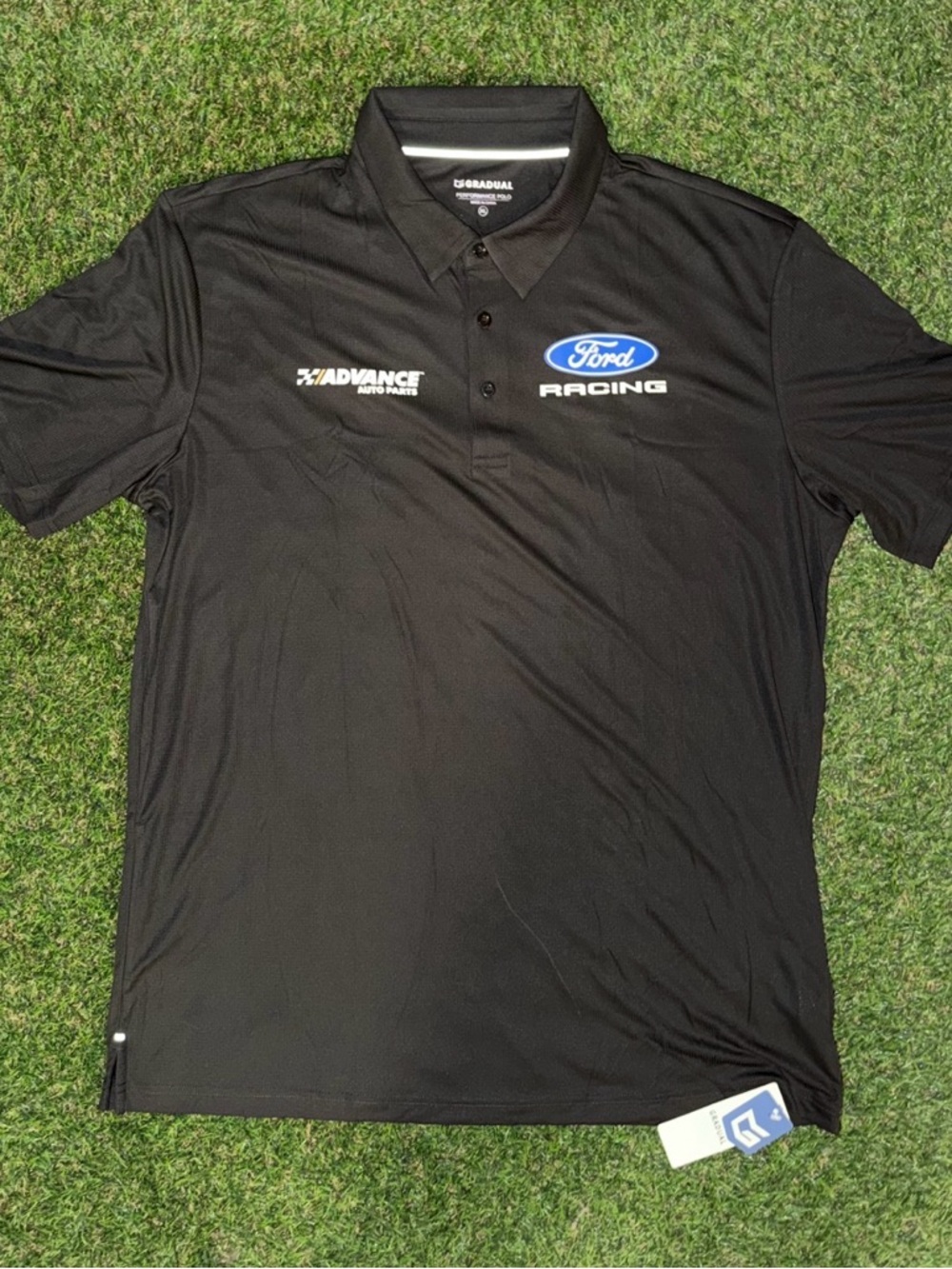 2026 Ryan Blaney Crew Shirt Advance Auto Parts Black Polo Team Penske